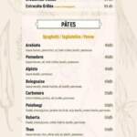 Menu Dar El Benna Marrakech June 2023 031322